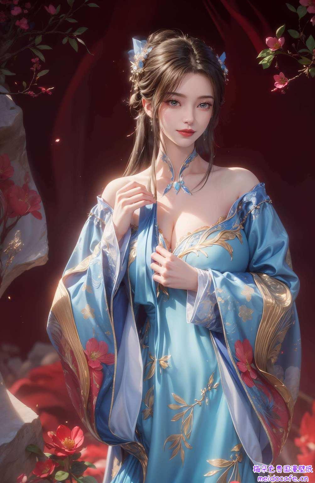 她的眼神深邃戏如人生