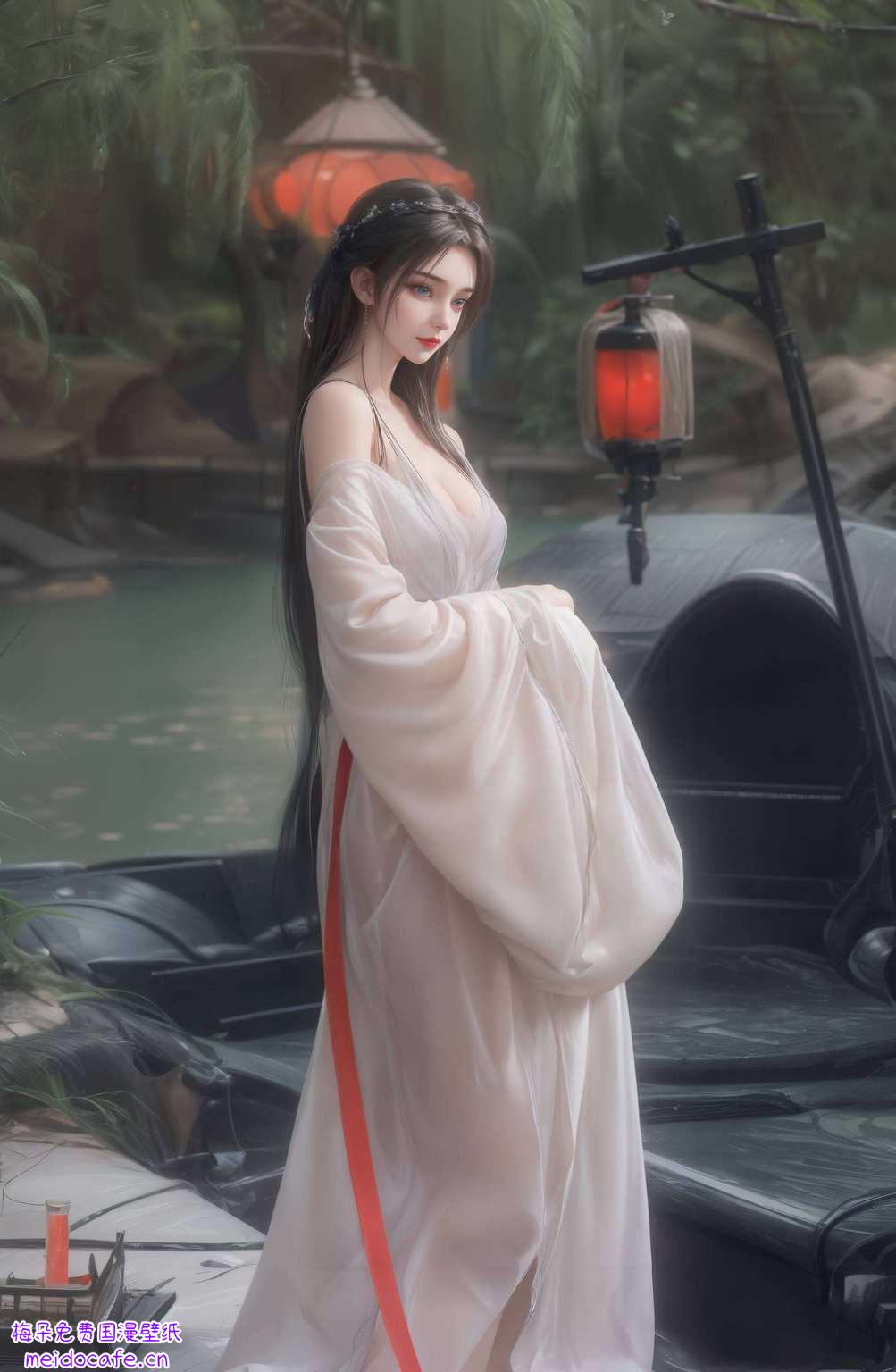 每当她的倩影跃然于壁纸之上感受那国漫女神的独特魅力