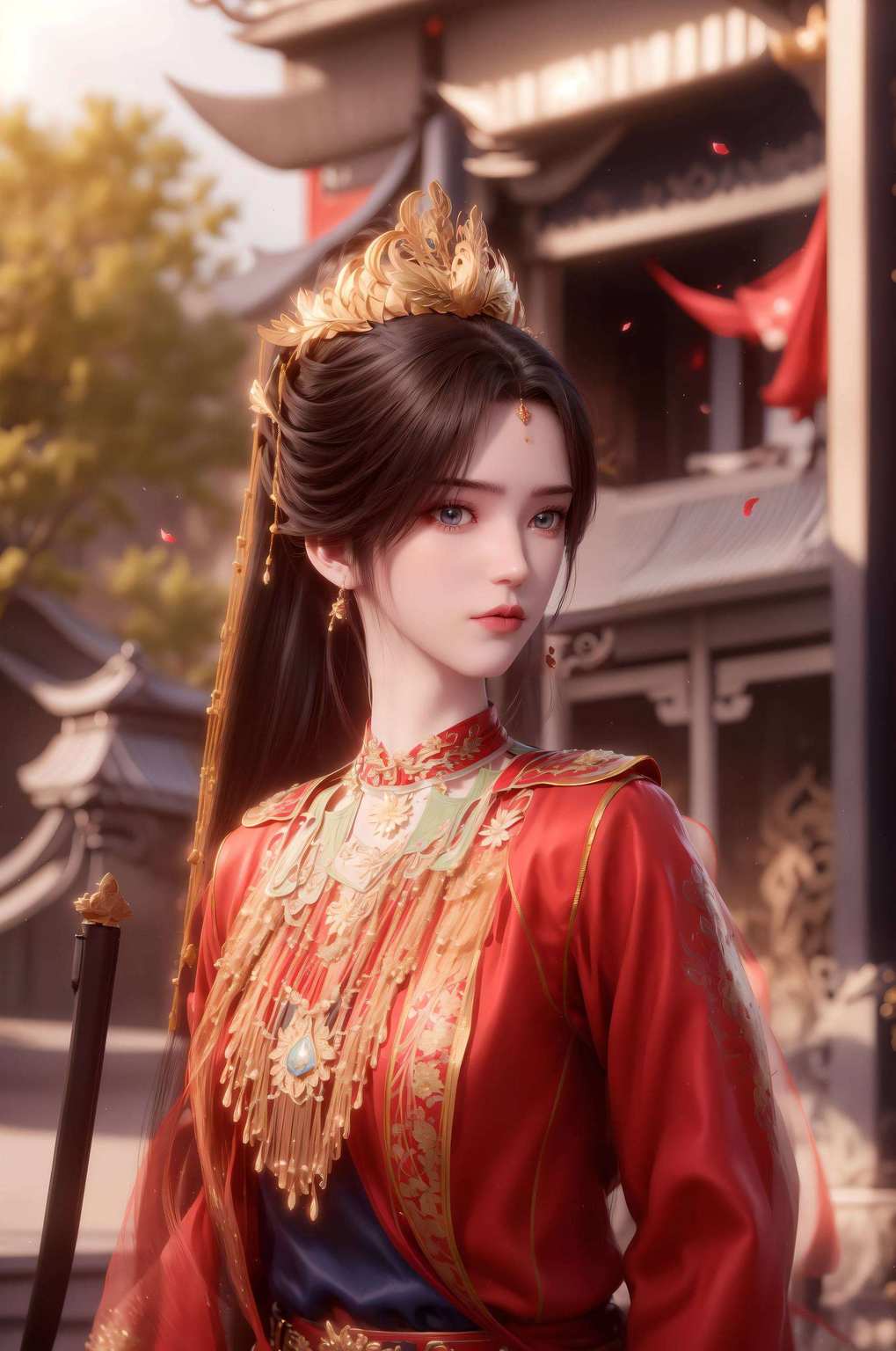 不仅适合国漫迷这李慕婉的结婚壁纸简直美爆了！仙逆里的女神穿上嫁衣