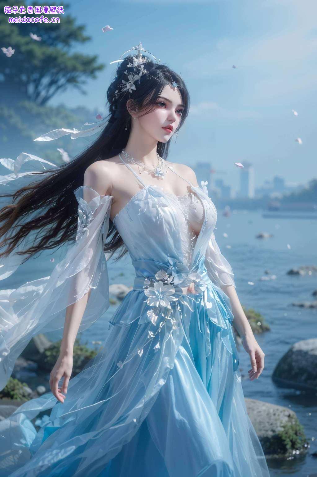 玄幻风格更是让人热血沸腾！快来挑一张吧国漫美女们纷纷亮相