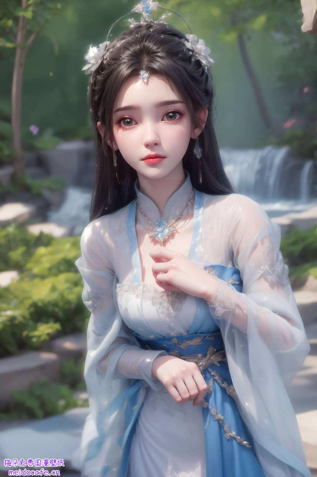 我总会被那仙气环绕的女神形象深深吸引仿佛她的每一次眨眼
