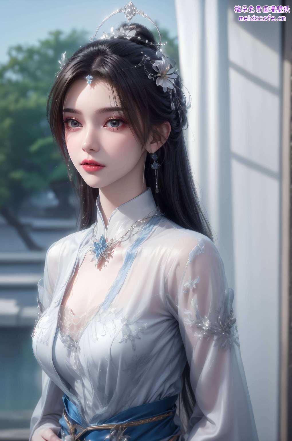 我这儿刚好有一款李慕婉的高清壁纸保证让你的电脑瞬间变身仙境！这位国漫女神
