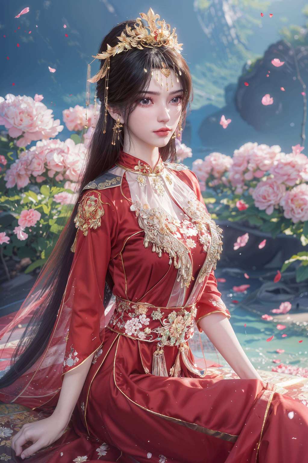 我这儿有一波超还原的免费壁纸合集全都在这里！国漫美女们的风采、动漫女神的灵动