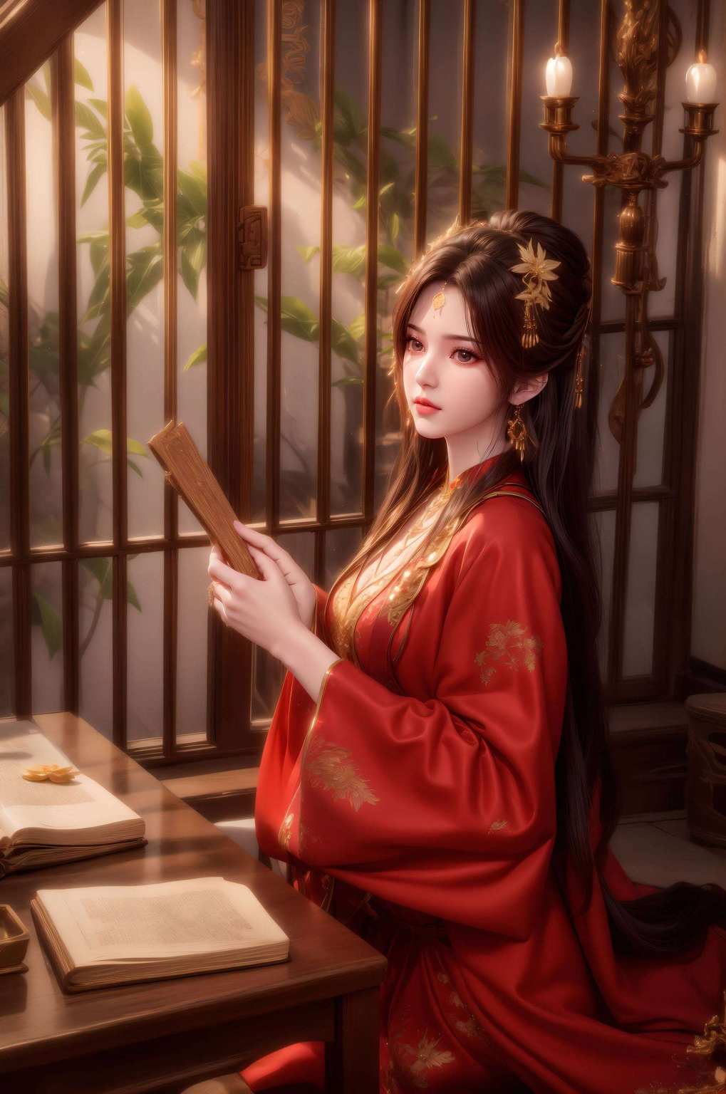 🌸 快来收下这波国漫女神壁纸今天给大家带来一组超精致的免费壁纸！🎉 是时候给你的平板换上国漫界的颜值担当——李慕婉啦！这位国漫AI女神不仅美得让人心动
