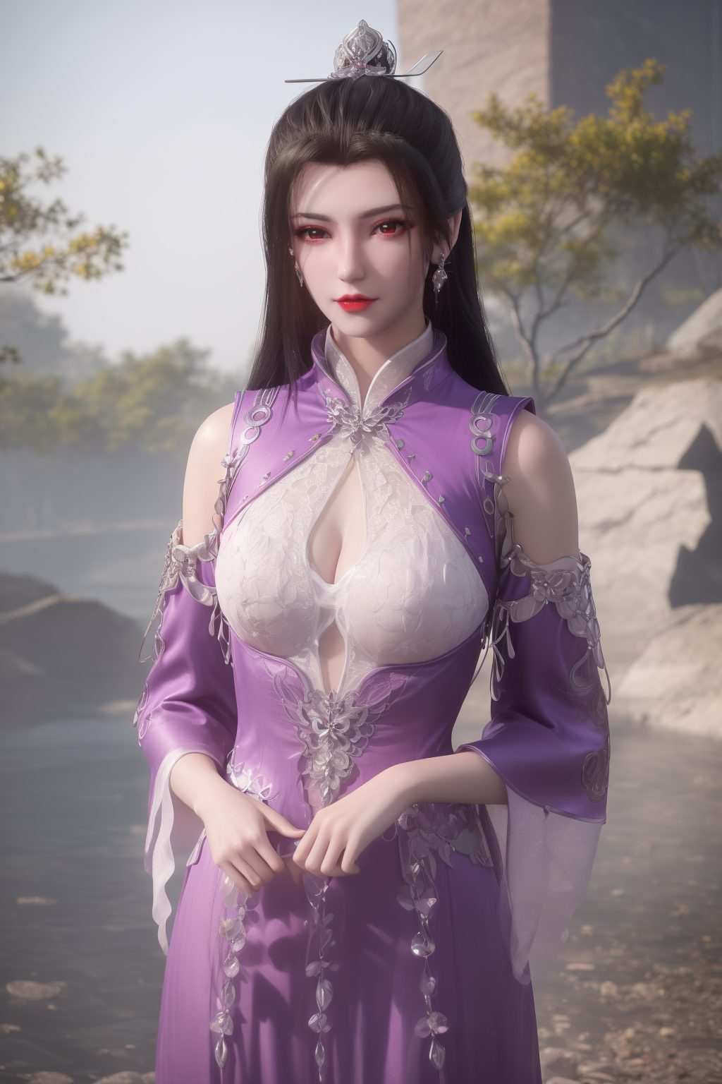 心情也跟着美美哒！宽屏壁纸上摆着
