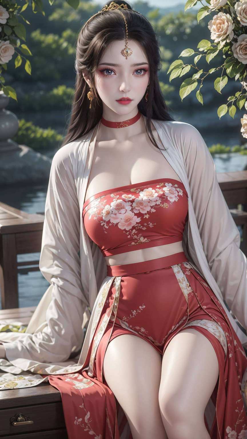那国漫美女的倩影简直是国漫女神的颜值巅峰