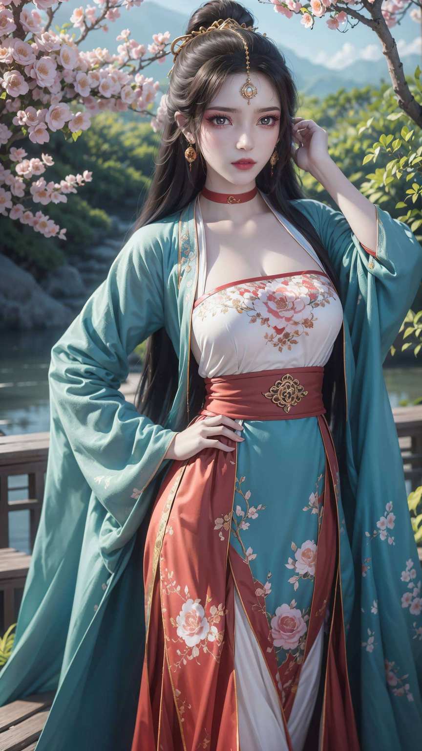 宛若云端仙子玄幻色彩弥漫