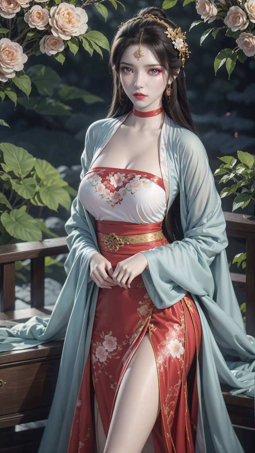 她的倩影在国漫的世界里不仅护眼