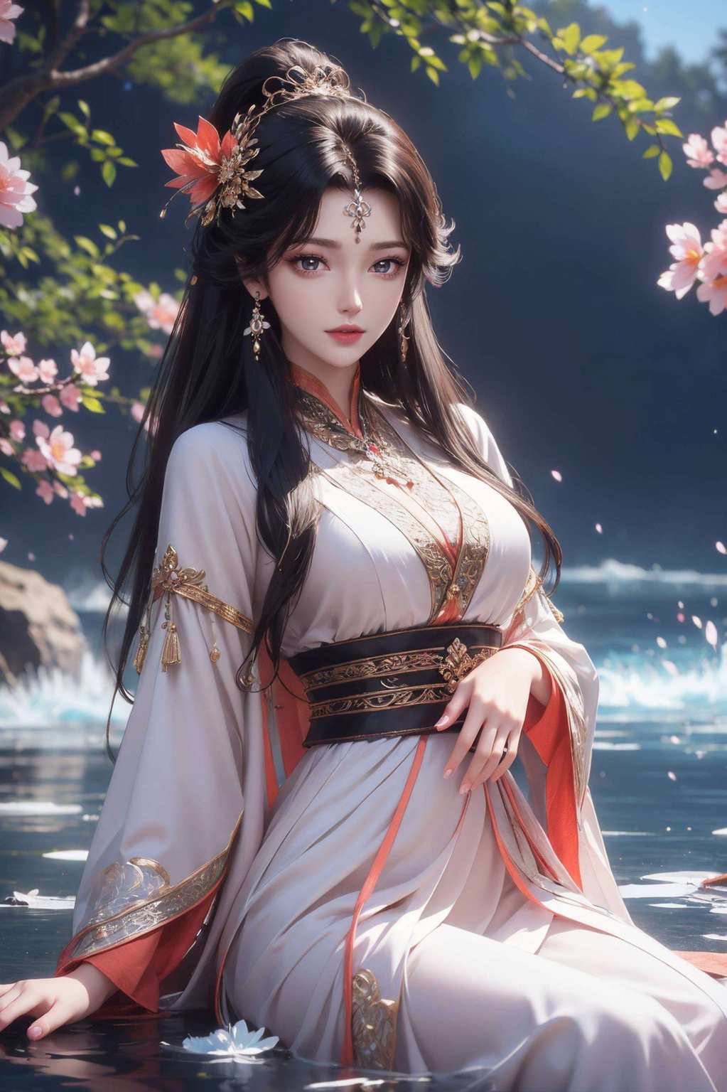 这位国漫界的女神不仅美艳动人保准你工作效率飙升