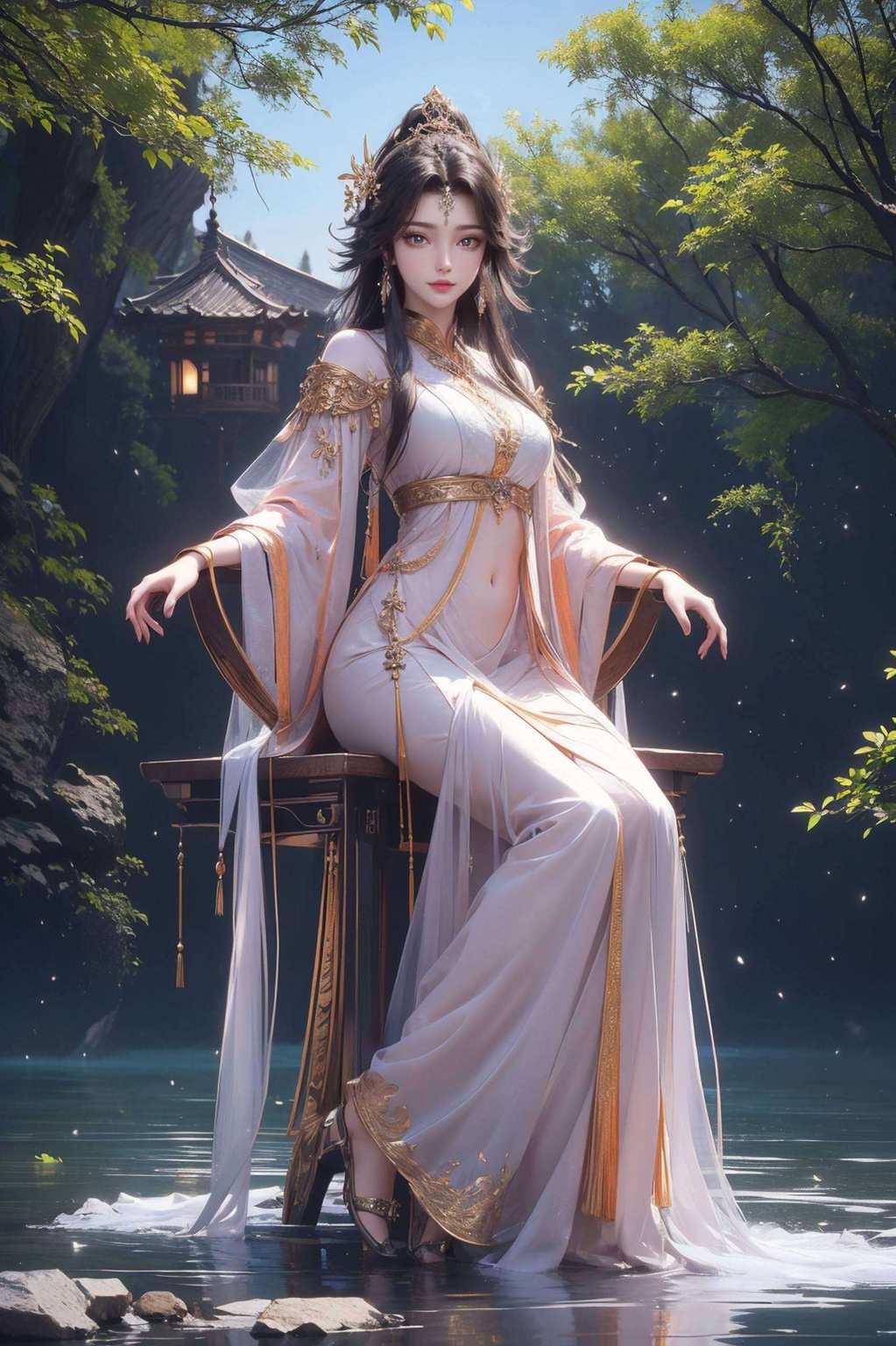 她是国漫中的女神是那抹淡淡的柔情