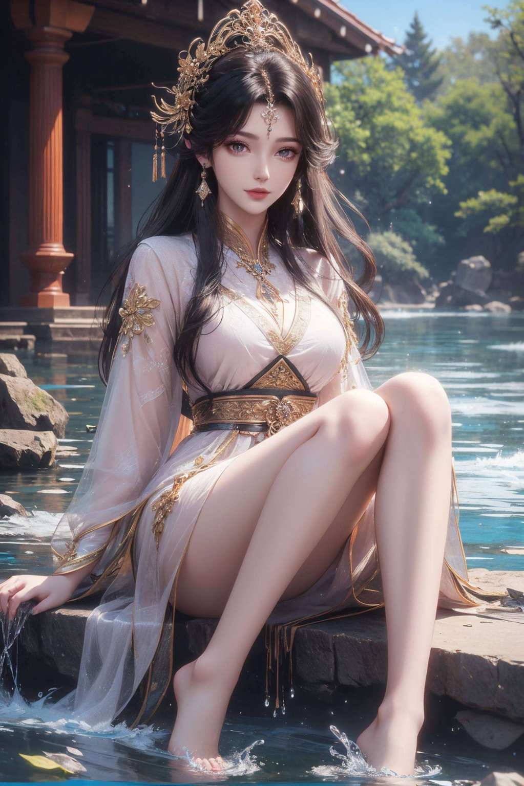 成为仙逆世界里的美丽画卷嘿