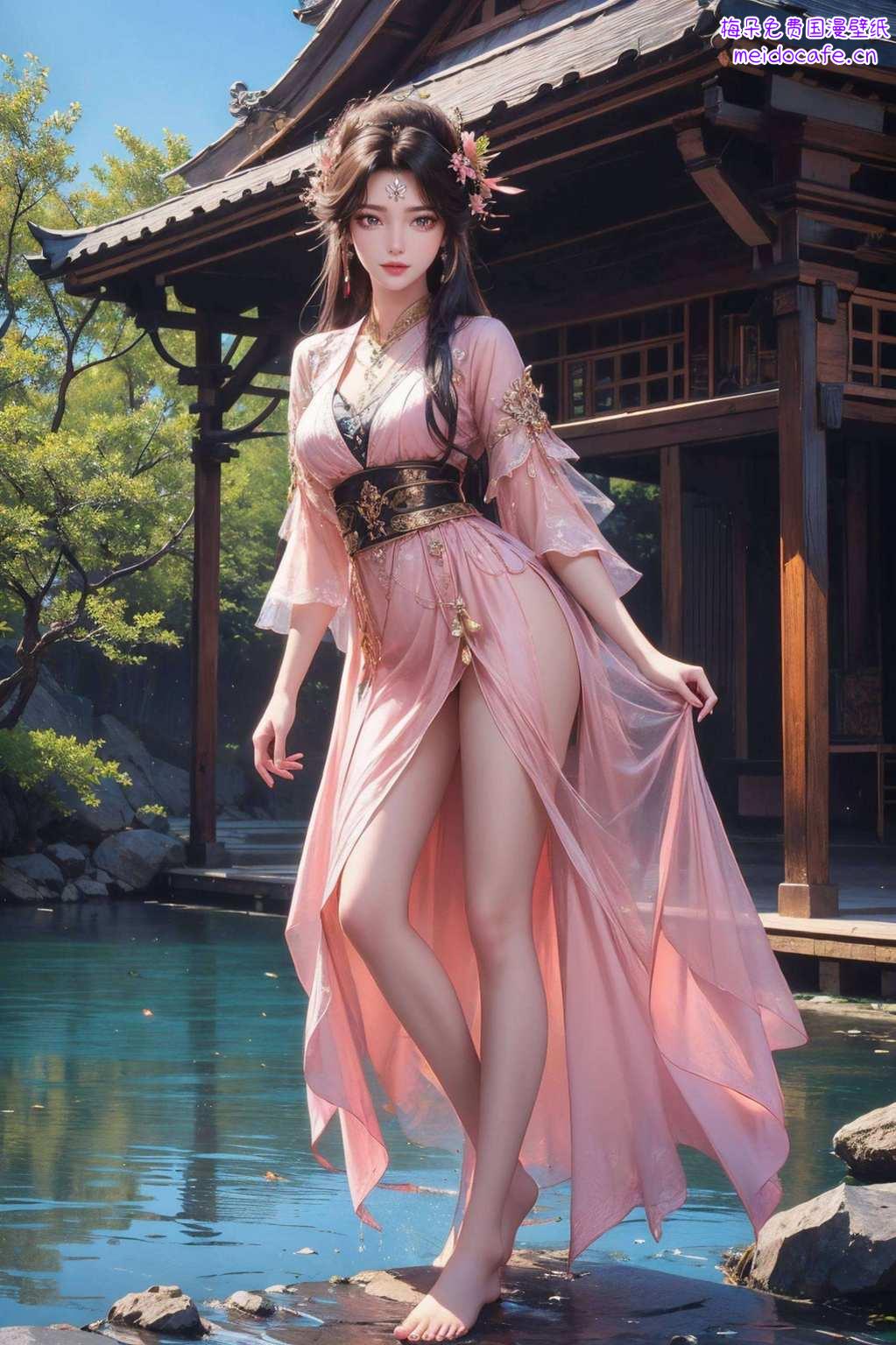 一起感受国漫女神的魅力吧！搭配国漫独有的玄幻风情