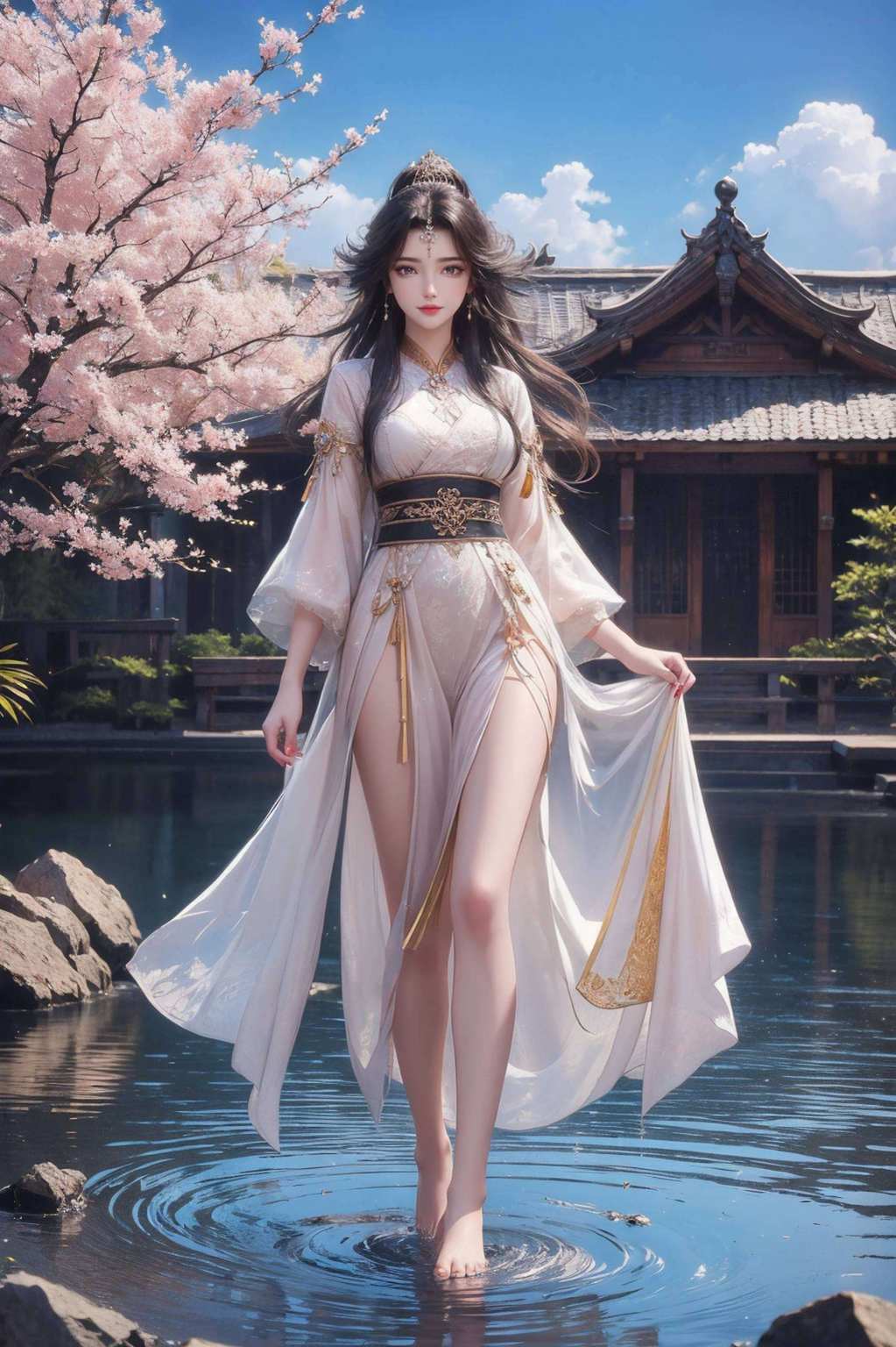 不仅以她的美貌和智慧征服了无数粉丝那位在仙逆中漫步云端、眼含星河的国漫女神
