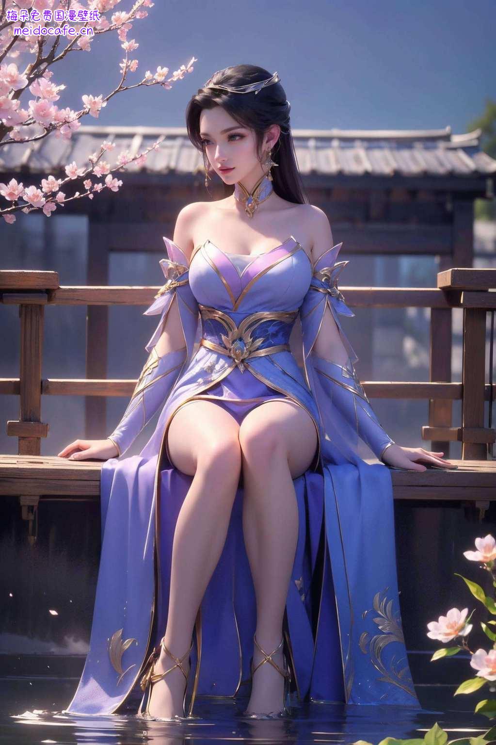 就成了国漫壁纸界的网红担当！😍📱这款楚灵玉横向壁纸这是对国漫文化的一种致敬