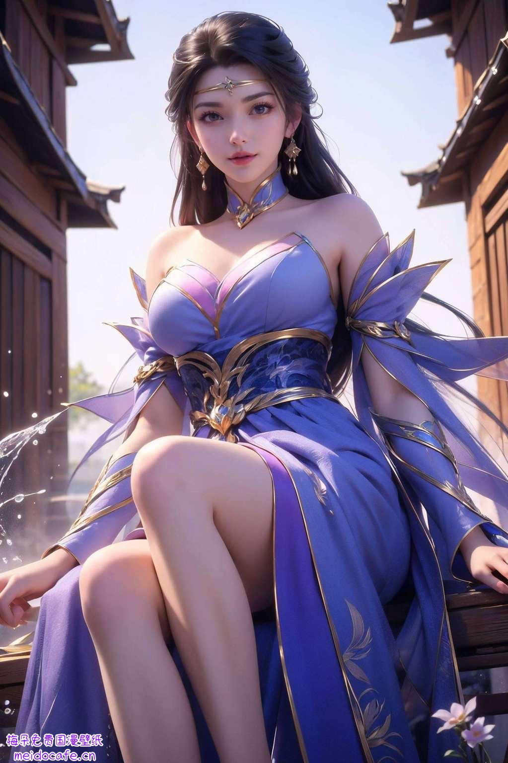 让你的平板也变身仙界神器吧！那就是来自国漫仙武传的楚灵玉仙子壁纸！这可不是一般的壁纸哦