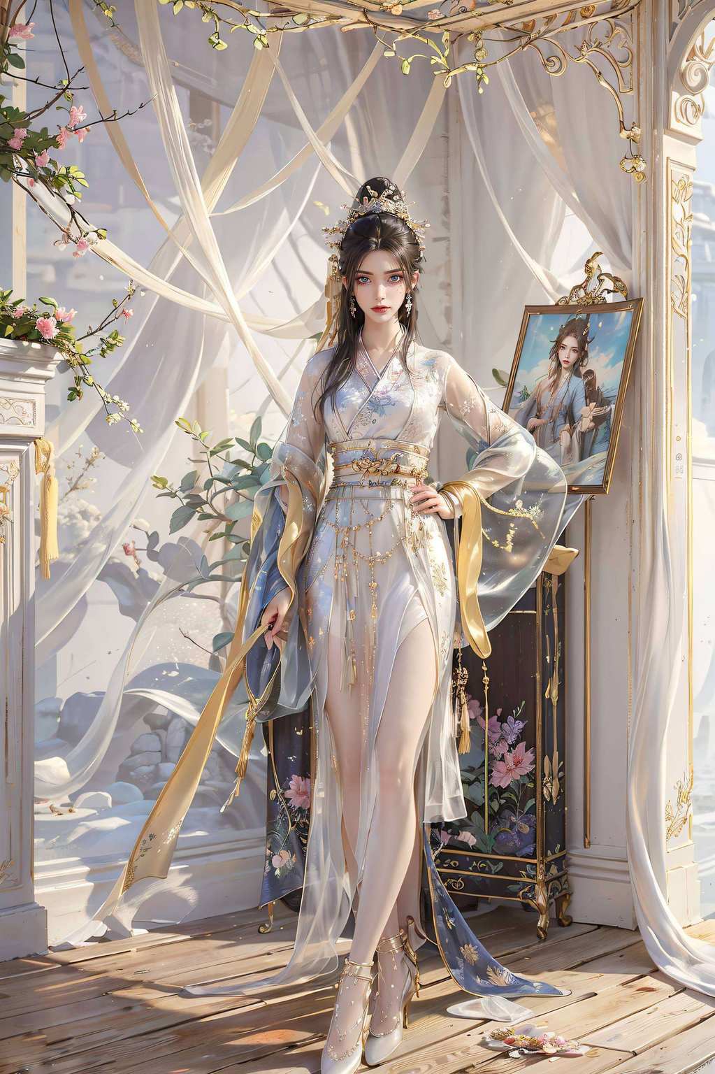 动漫之美永生之女神