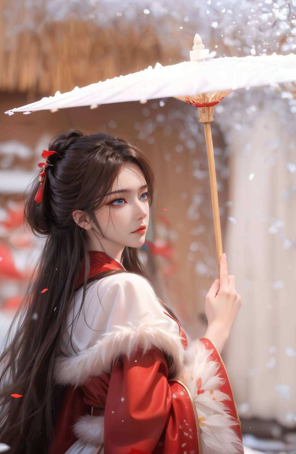 红椒画卷碧眼倾世
