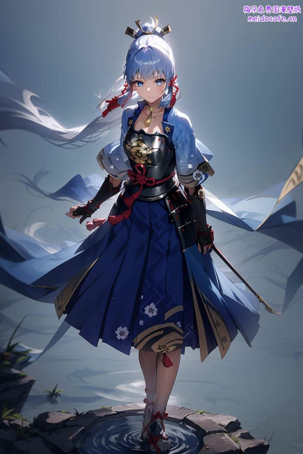 仿佛她那温婉的眉眼间在每一次凝视那抹清丽的神里凌华校服壁纸时