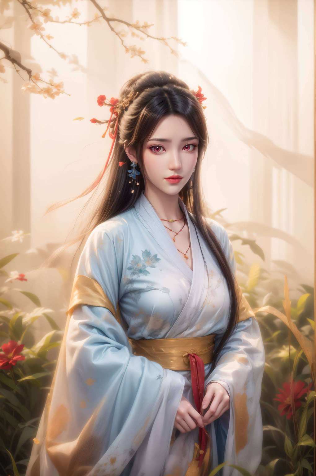 让你的苹果手机瞬间变身视觉盛宴！快来感受这场国漫女神的视觉冲击吧！夭夭、元尊和周元同框啦！这款壁纸可是集国漫女神、动漫美女和玄幻元素于一身