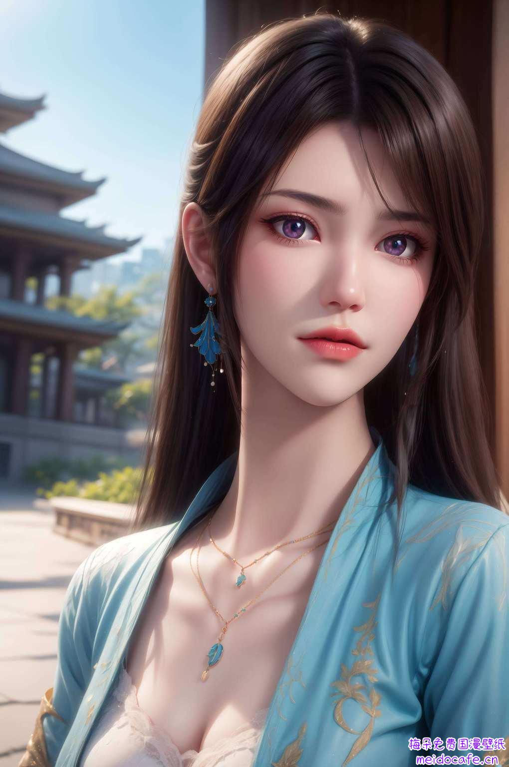 这可不是一般的壁纸哦！国漫女神的魅力尽在这一张壁纸中！