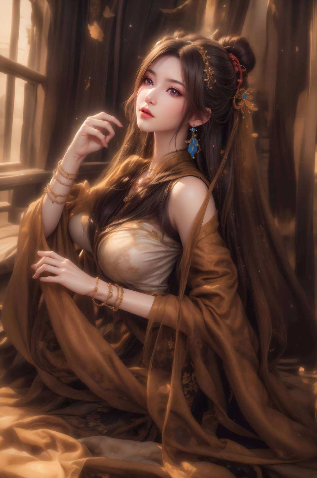 遂以“国漫女神”称之其姿容娇美
