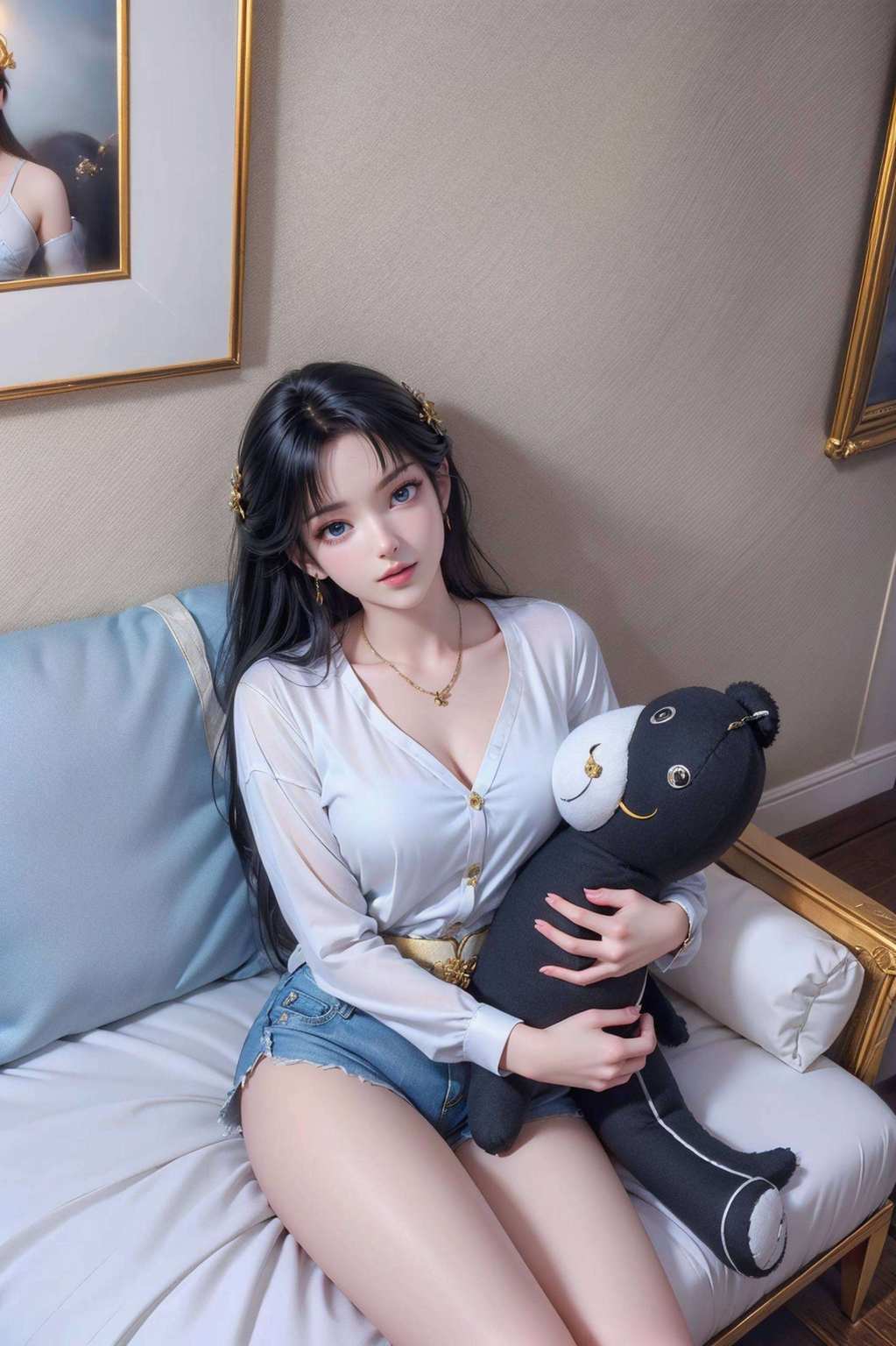 美图壁纸高清得让人心跳加速！这位国漫女神动漫美女中的战斗机