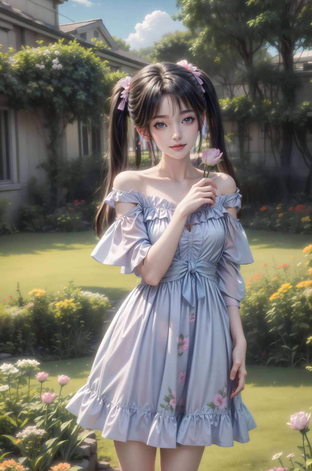 她的高清动漫形象穿越次元碧瑶仙子