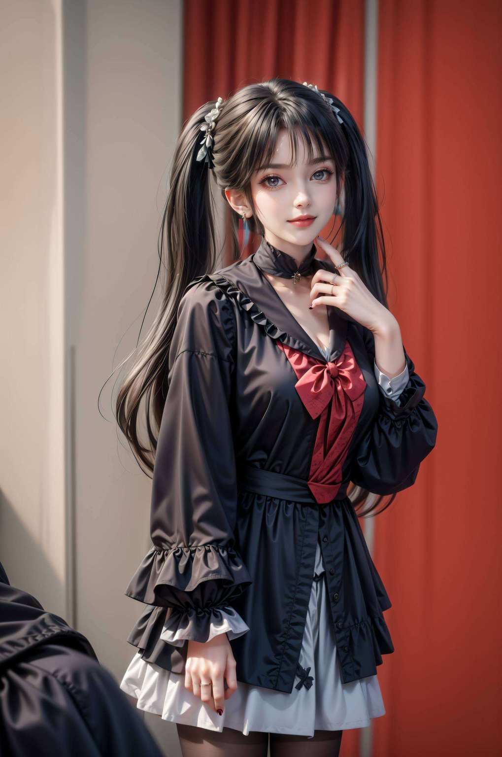 在国漫的绚丽世界里宛如壁纸上的永恒定格
