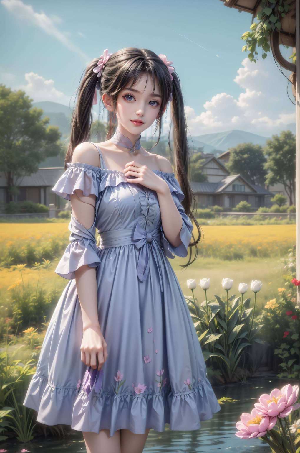 其容颜娇好瑶光映碧