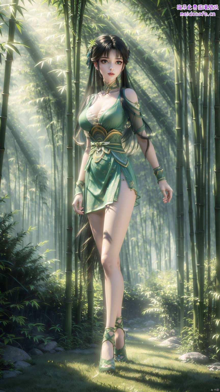 仿佛能从中看到那玄幻世界里的无尽风情国漫里的经典女神