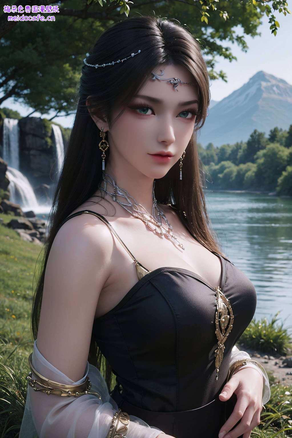 金瓶儿不仅是个吸睛的壁纸女神就像是玄幻世界的一扇窗