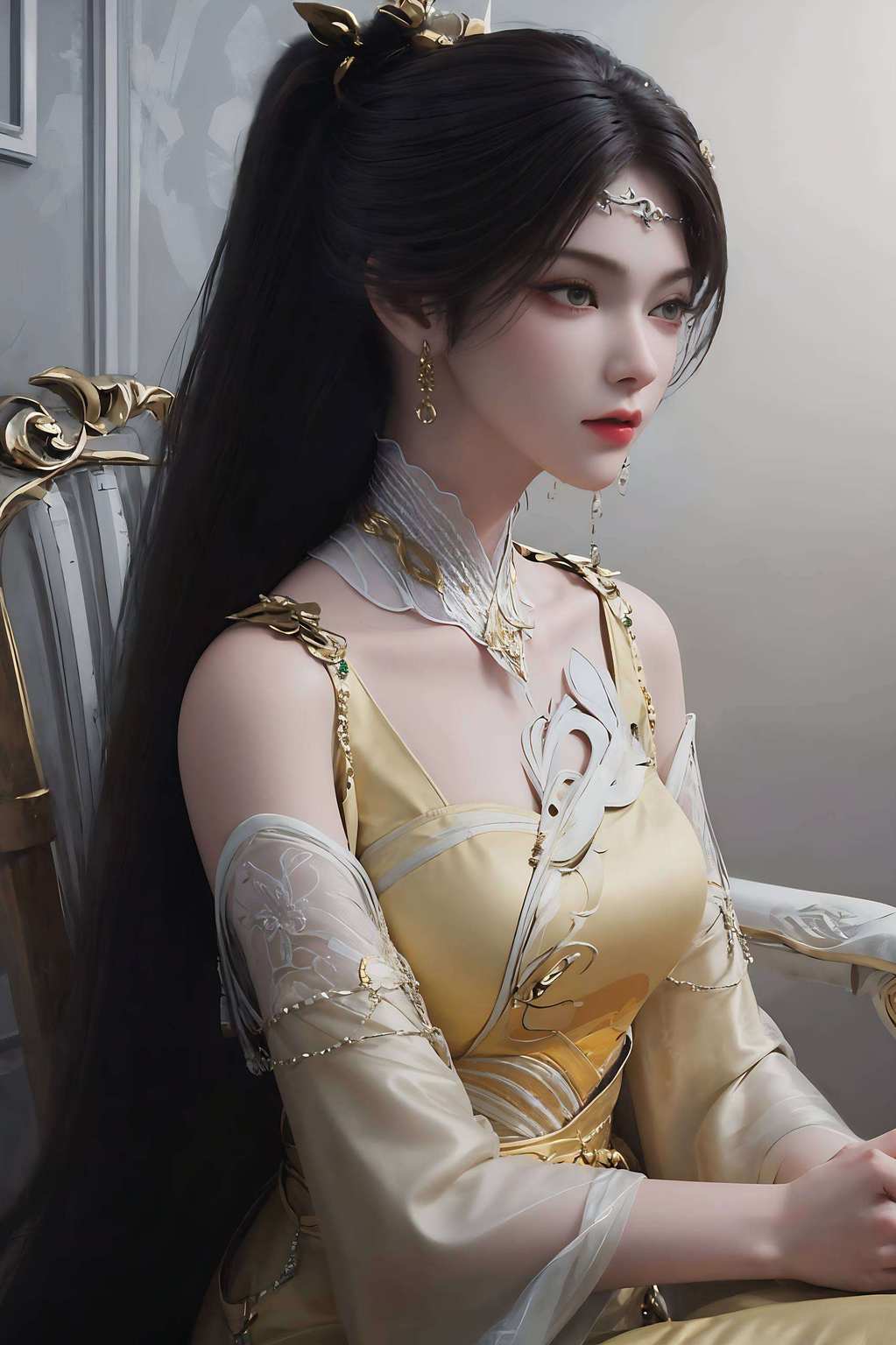 动漫女神瓶儿泪洒四壁
