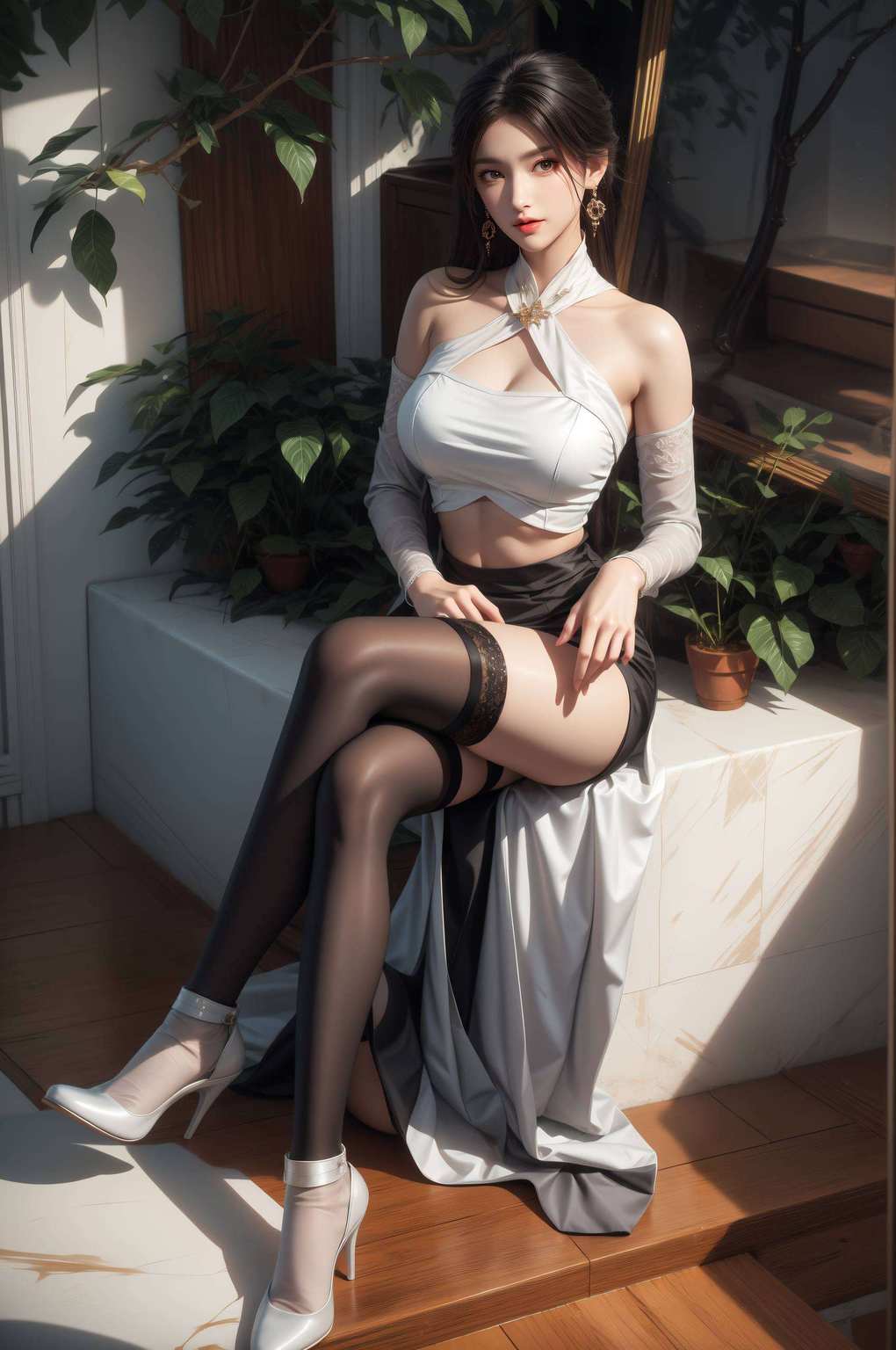 美得让人忍不住多看几眼宽屏壁纸上的她