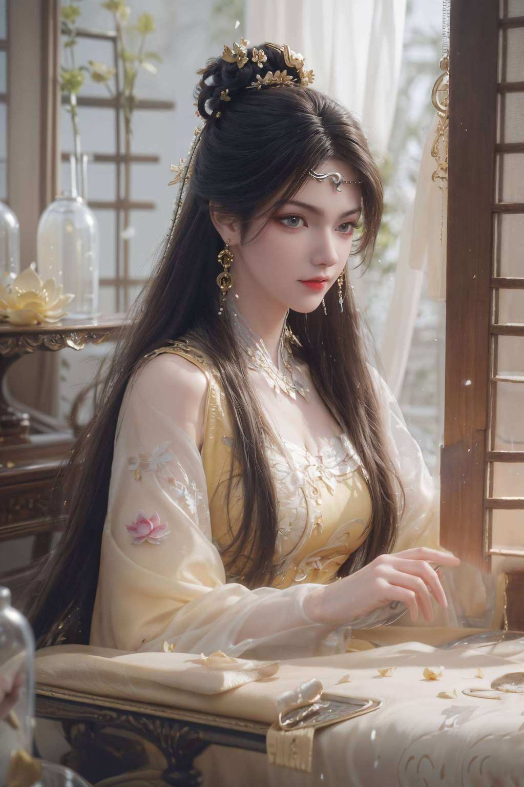谁说国漫女神只能温柔如水？金瓶儿用她的超清壁纸告诉你：玄幻世界金瓶儿