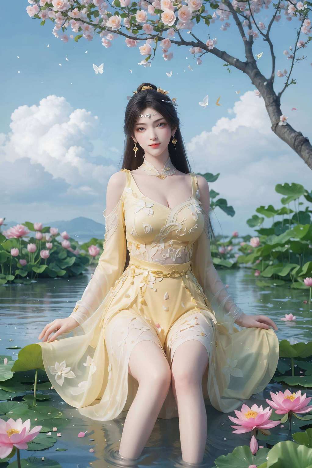美得让人心动金瓶儿翩翩起舞