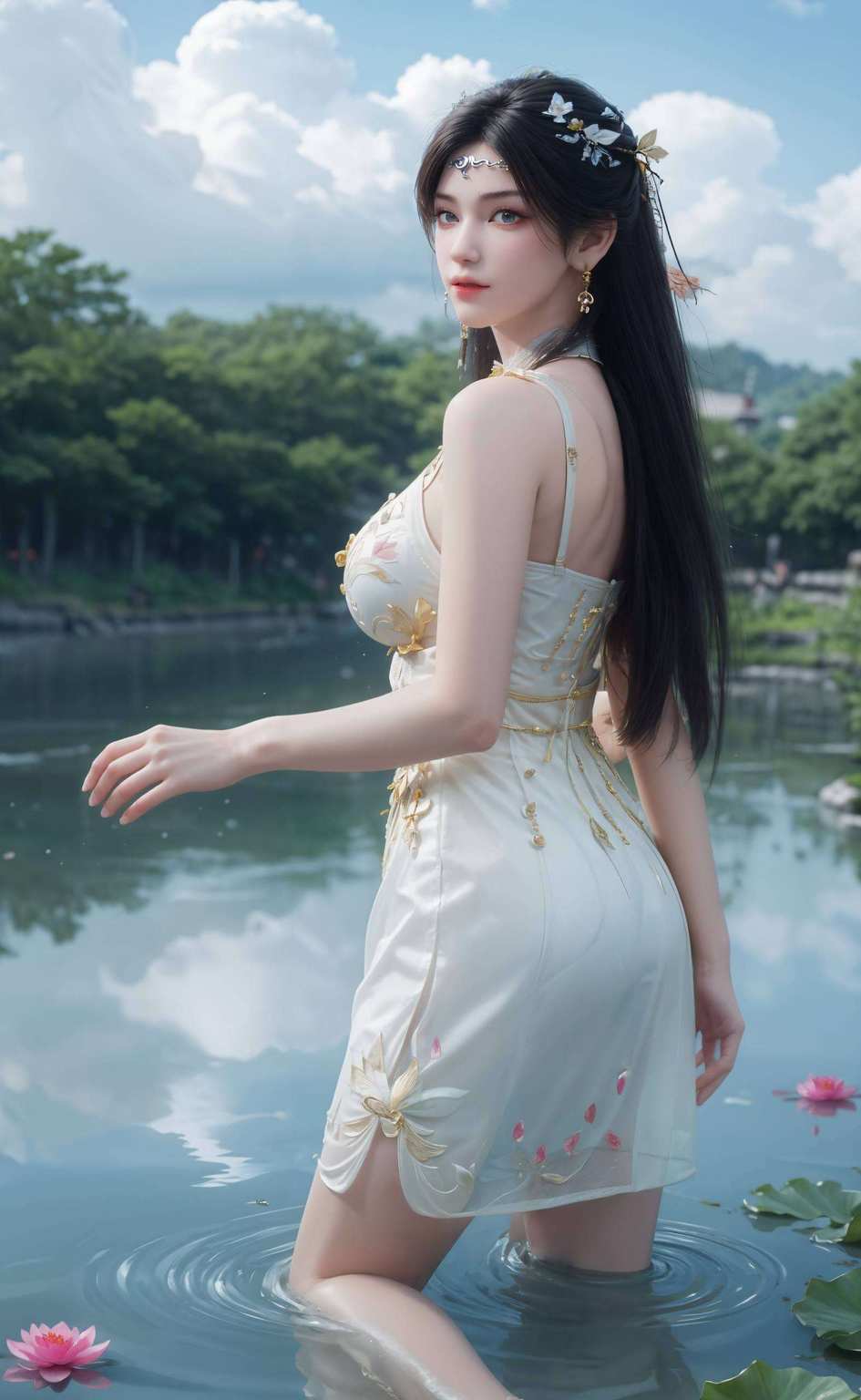 如同盛开的莲花一键下载