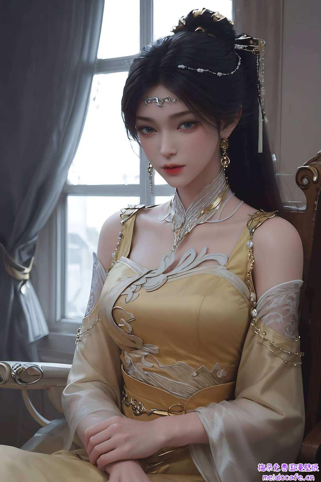 每当屏幕上她的动态壁纸跃然眼前如同诛仙世界中的一抹绚烂