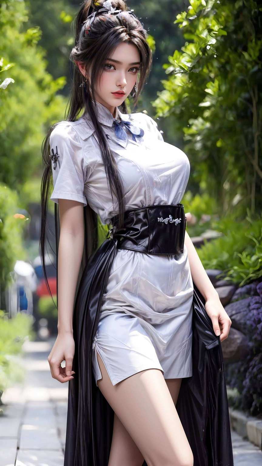 诛仙剑气绕身仙姿卓绝