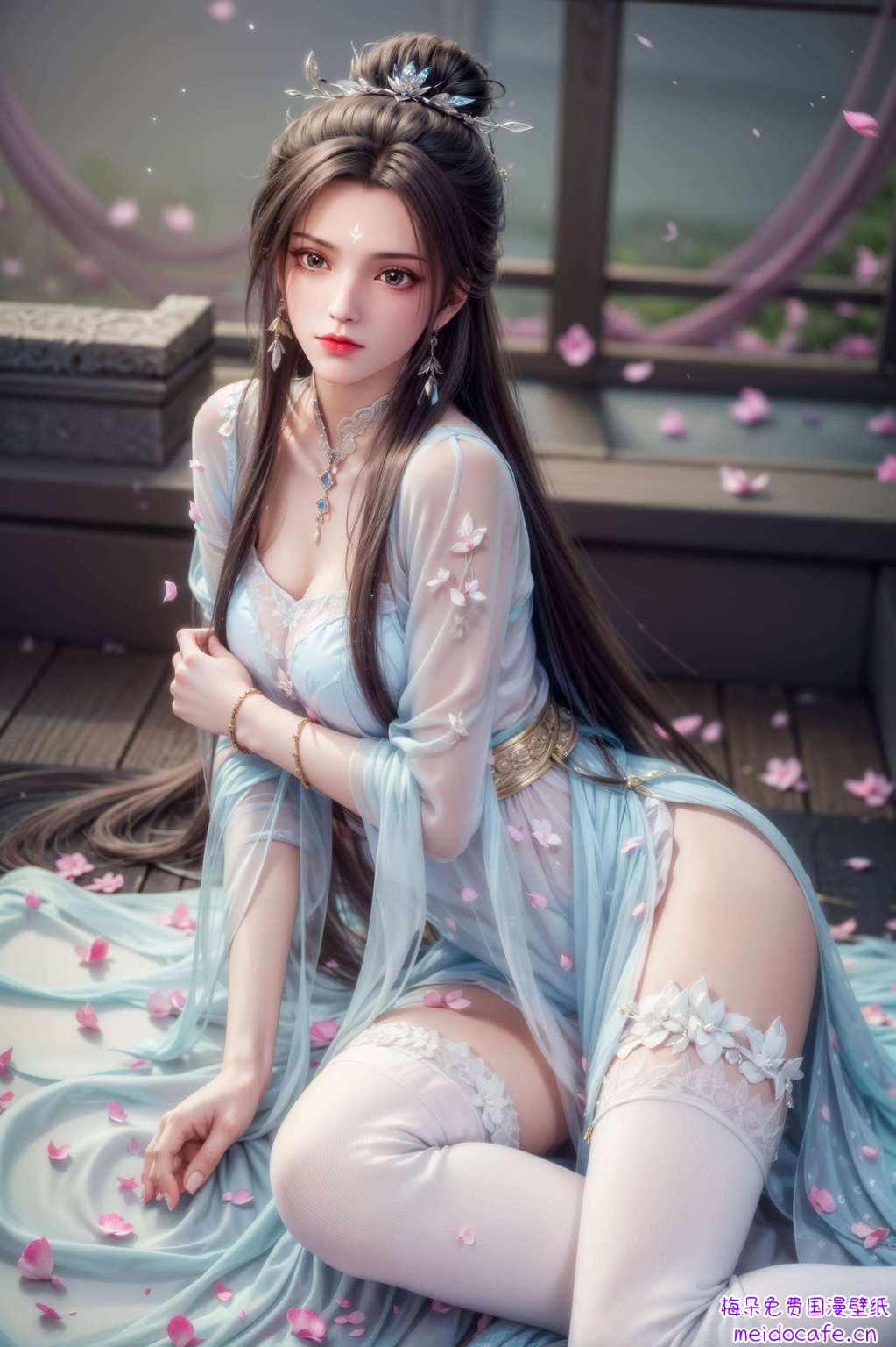 在国漫的世界里她的眼神深邃