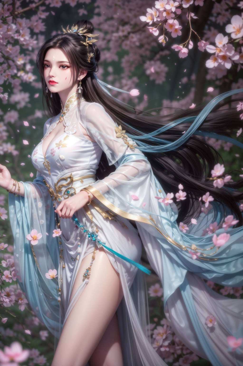 仙姿卓绝诛仙画卷