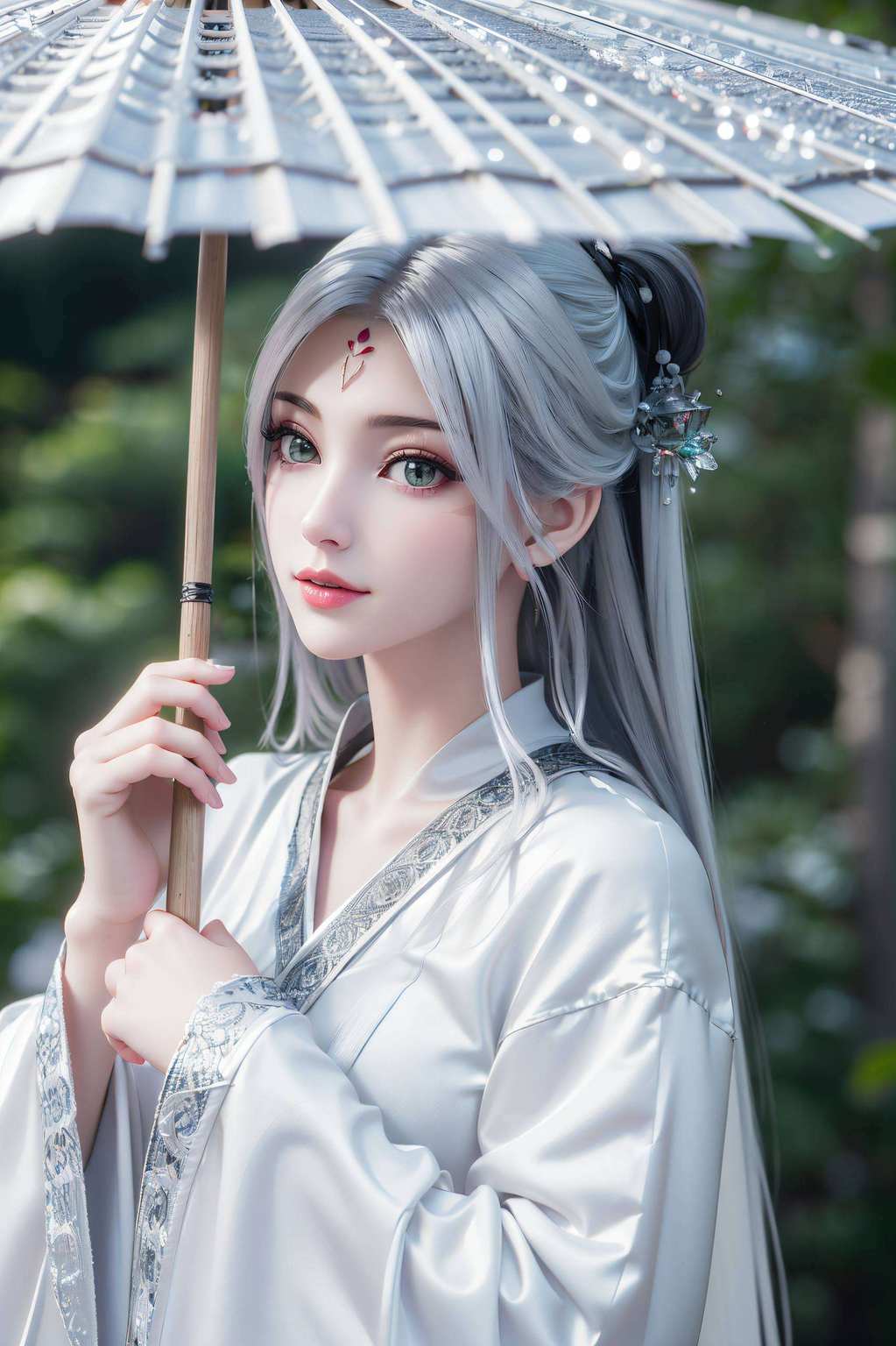 给那些沉迷国漫的孩子们送上最美的女神壁纸嘻嘻哈哈是他的招牌动作