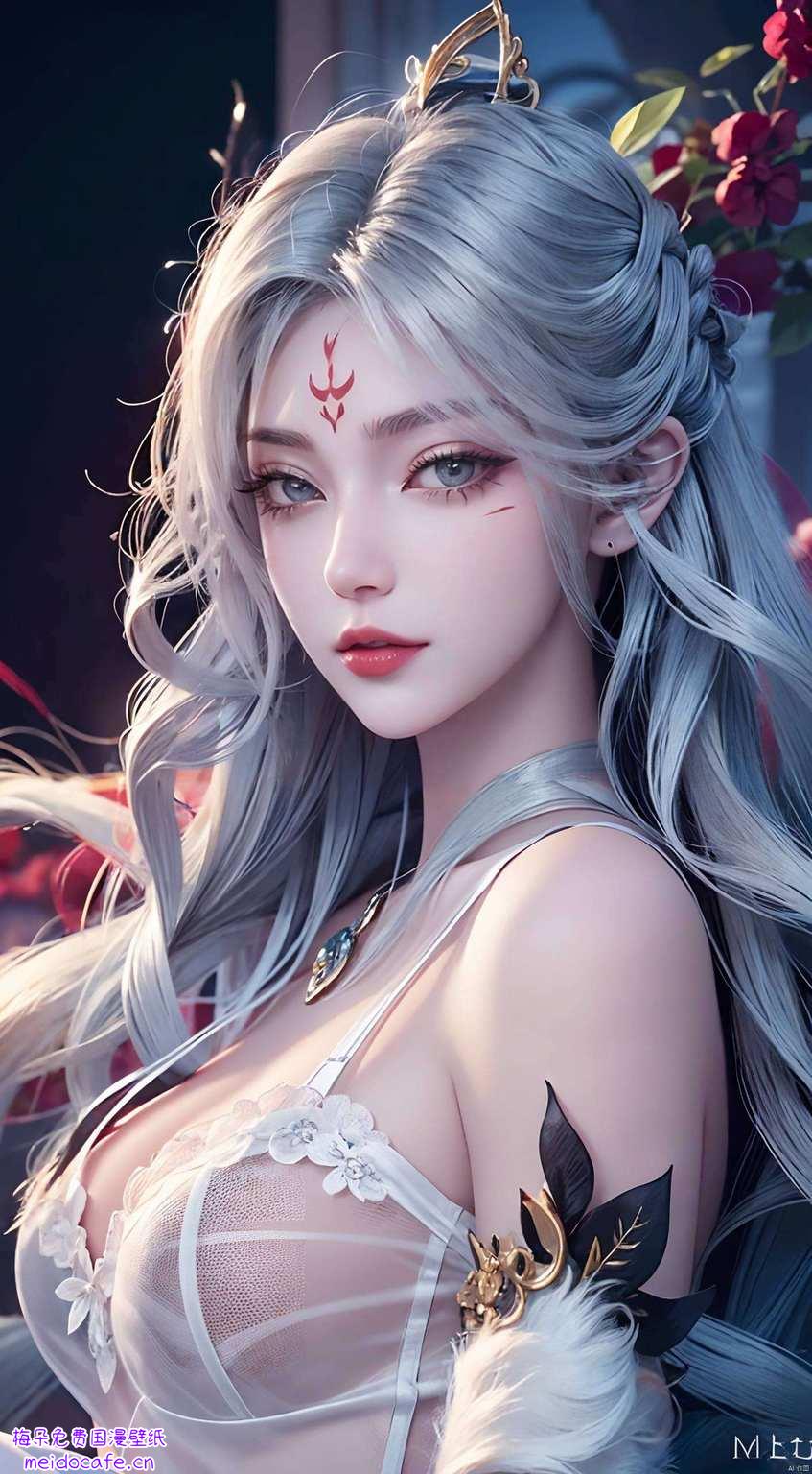 嘻嘻哈哈地闯进你的屏幕！我带着满满的国漫女神气质还能让你一睁眼就看到国漫美女的迷人风采