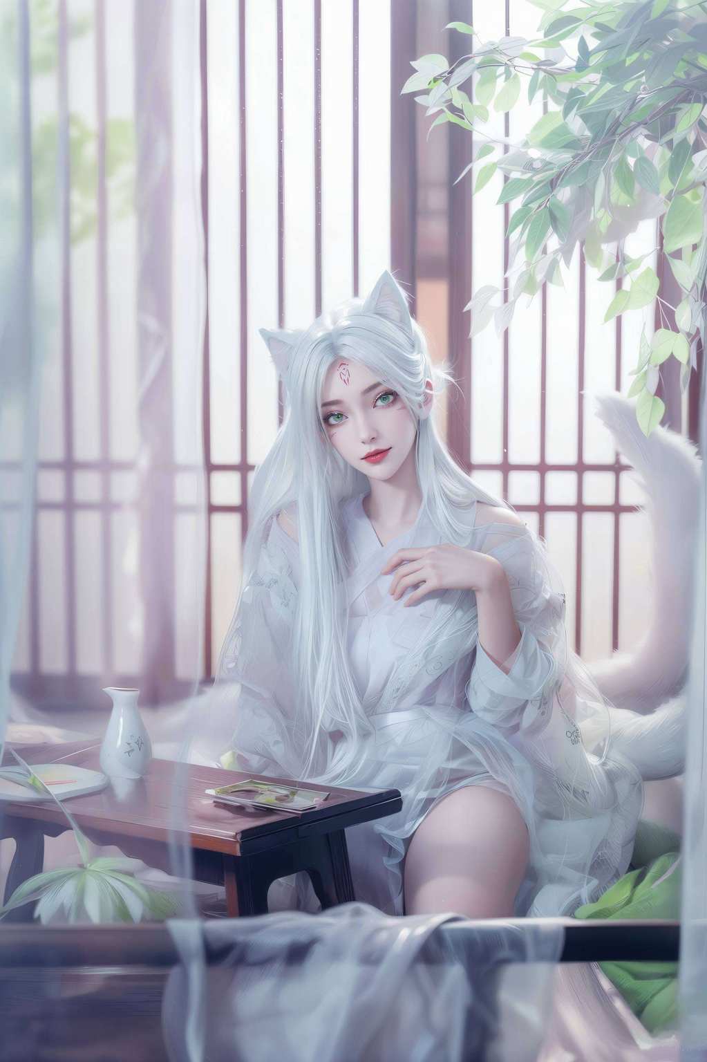 犹如诛仙世界中的小仙女轻灵飘逸