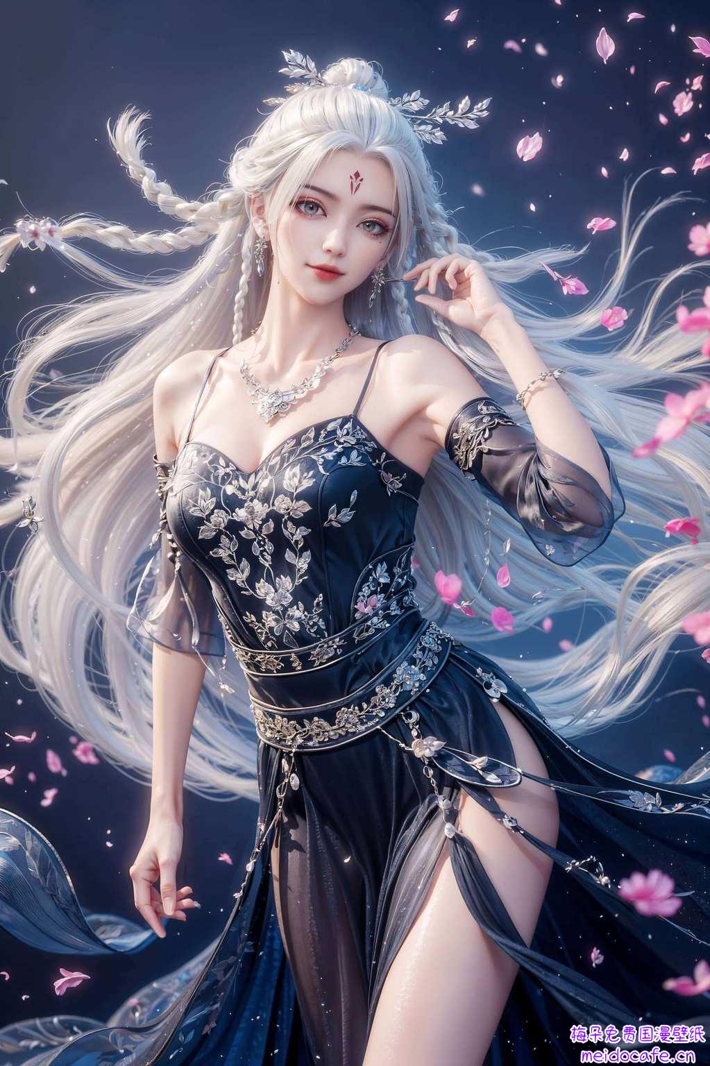 小白翩翩壁纸生辉