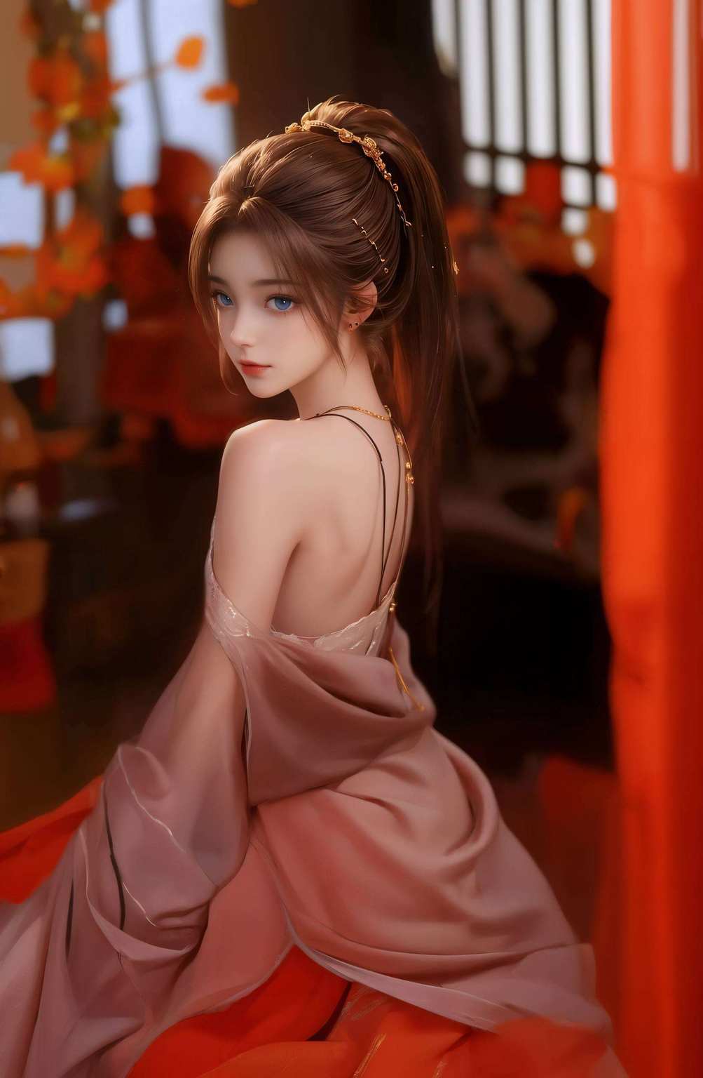 看着都让人心疼这位国漫女神